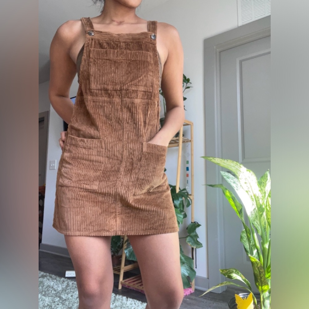 Corduroy overalls